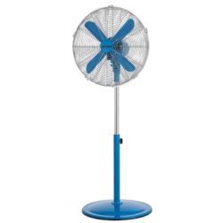 Connect It 16 Inch Pedestal Fan Blue